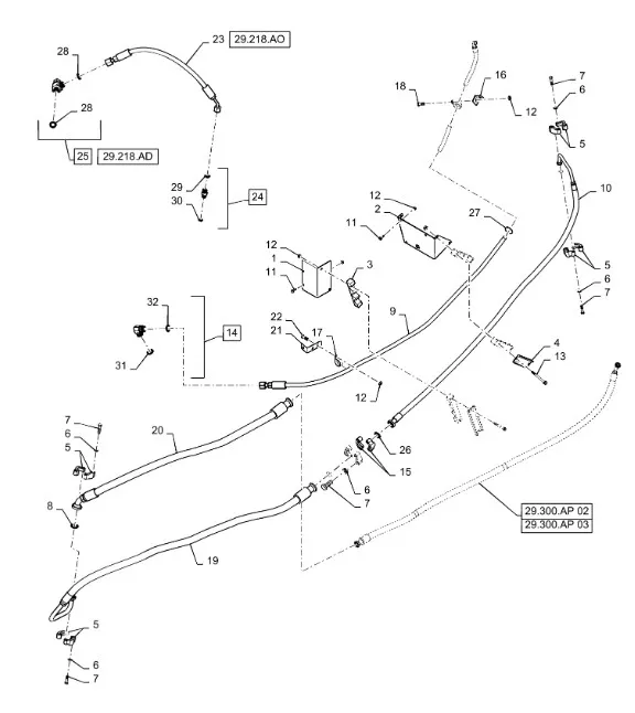 87396619 - Шланг гидравлический
