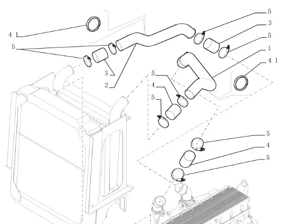 87371086 - патрубок